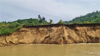 Đắk Lắk: Dừng các vị trí khai thác cát trên sông Krông Ana gây sạt lở nghiêm trọng