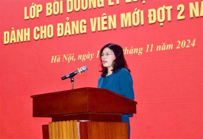 Đảng uỷ Bộ TN&MT: Khai giảng khoá bồi dưỡng lí luận chính trị cho đảng viên mới
