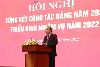 Đảng ủy Bộ TN&MT: Phát huy tinh thần chủ động, sáng tạo, gương mẫu của đảng viên trong lãnh đạo thực hiện nhiệm vụ chính trị