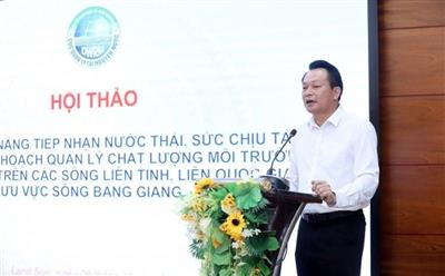 Đánh giá chất lượng nước thuộc lưu vực sông Bằng Giang - Kỳ Cùng