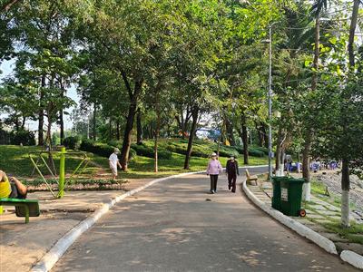 Đánh giá sự tác động đến chất lượng nước mưa chảy tràn của mảng xanh công viên đô thị