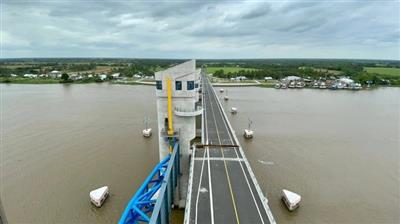 ĐBSCL: Một số nơi đã đóng cống ngăn mặn xâm nhập