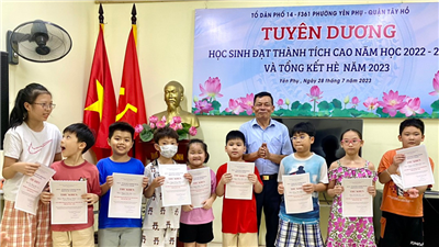 Điểm sáng bảo vệ môi trường tại phường Yên Phụ