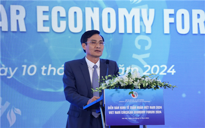 Diễn đàn Kinh tế tuần hoàn Việt Nam 2024 “Cần ưu tiên 4 con đường chính"