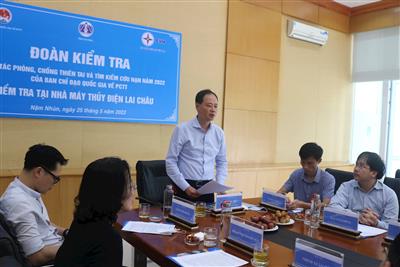Đoàn công tác BCĐ Quốc gia về phòng chống thiên tai làm việc với Công ty Thủy điện Sơn La