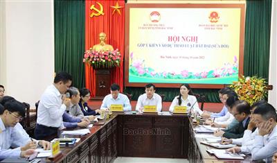 Đoàn Đại biểu Quốc hội tỉnh Bắc Ninh: Lấy ý kiến góp ý vào Dự thảo Luật Đất đai (sửa đổi)