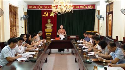 Đoàn ĐBQH tỉnh Ninh Bình khảo sát thi hành Luật Đất đai 2013