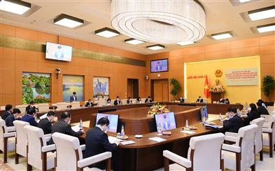 Đoàn giám ssát của Quốc hội về công tác quy hoạch làm việc với Bộ Tài nguyên và Môi trường