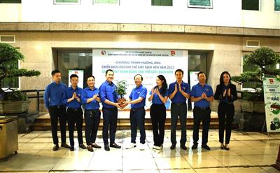 Đoàn Thanh niên Bộ TN&MT chung tay chuyển đổi xanh vì sự phát triển bền vững đất nước