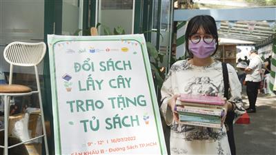"Đổi sách lấy cây" - Lan tỏa được lối sống xanh đến thế hệ trẻ