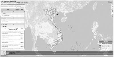 Dự báo xu thế thiên tai năm 2024 và hướng dẫn khai thác thông tin cảnh báo trực tuyến mưa dông, sạt lở đất