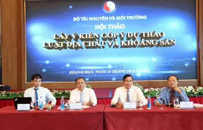 Dự thảo Luật Địa chất và Khoáng sản tiếp tục nhận được sự quan tâm và góp ý để hoàn thiện