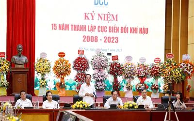 Gặp mặt kỷ niệm 15 năm thành lập Cục Biến đổi khí hậu