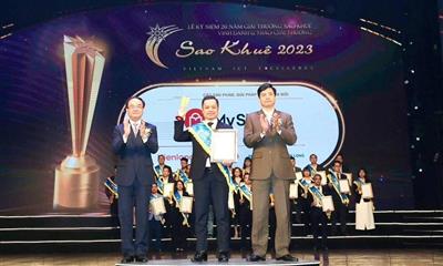 Giải pháp quản lý tài chính cửa hàng MyShop của KienLongBank giành giải thưởng Sao Khuê 2023