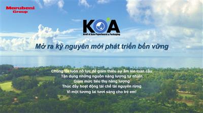 Giải pháp và nỗ lực bảo vệ môi trường tại KOA