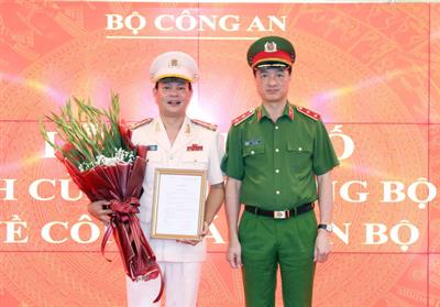 Giám đốc Trung tâm Dữ liệu quốc gia về dân cư làm cục phó C06 Bộ Công an