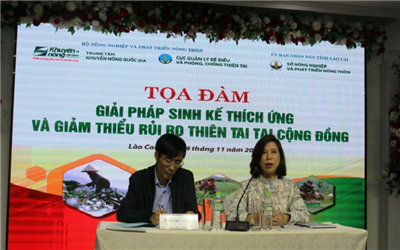 Giảm thiểu thiệt hại do các loại hình thiên tai đến sản xuất nông nghiệp khu vực miền núi phía bắc