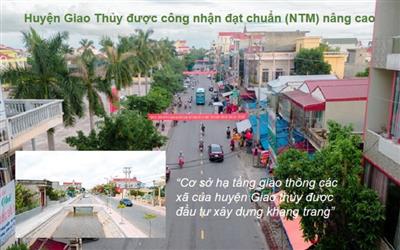 Giao Thủy - Nam Định: Đạt chuẩn nông thôn mới nâng cao