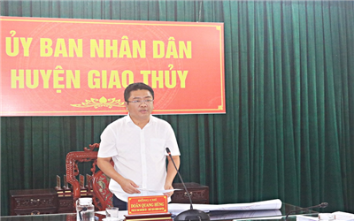 Hội nghị hướng dẫn tổ chức tham vấn Đồ án quy hoạch xây dựng Khu công nghiệp Hải Long (Nam Định)