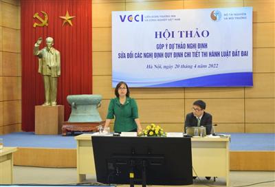 Góp ý Dự thảo Nghị định sửa đổi các Nghị định quy định chi tiết thi hành Luật Đất đai