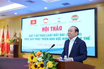 Góp ý Luật đất đai (sửa đổi) để thúc đẩy phát triển khu vực kinh tế tập thể