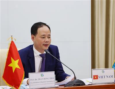 GS.TS Trần Hồng Thái giữ chức quyền Chủ tịch Hiệp hội Khí tượng Châu Á