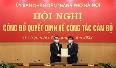 Hà Nội bổ nhiệm, chỉ định nhiều nhân sự mới