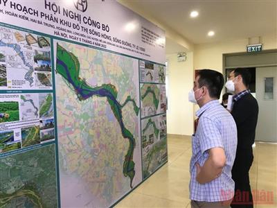 Hà Nội công bố Quy hoạch sông Hồng, sông Đuống