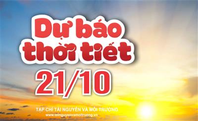 Thời tiết ngày 21/10: Hà Nội hạ nhiệt, Thanh Hóa đến Bình Định mưa rất to