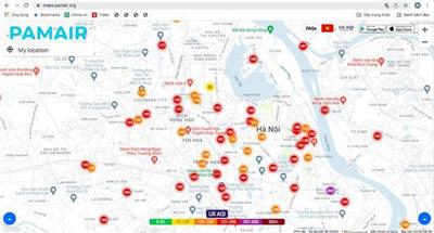 Hà Nội lại ô nhiễm không khí nghiêm trọng