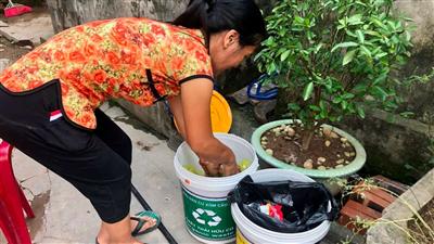 Hà Nội: Mô hình 'Thùng rác Thạch Sanh' hình thành nếp sống mới