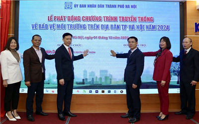 Hà Nội phát động chương trình truyền thông về bảo vệ môi trường năm 2024