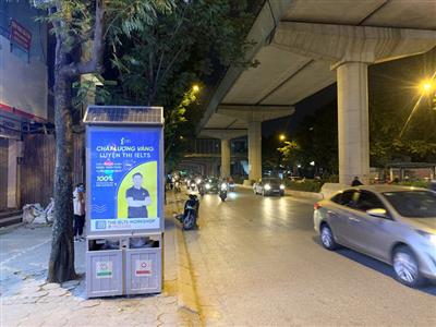 Hà Nội: Thùng rác thông minh, cần người ý thức