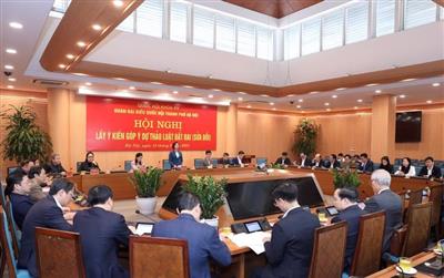 Hà Nội tổ chức hơn 2.500 cuộc lấy ý kiến góp ý Dự thảo Luật Đất đai 2013  (sửa đổi)