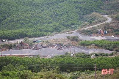 Hà Tĩnh đóng cửa 3 mỏ khai thác khoáng sản