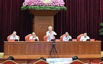 Hình ảnh Hội nghị toàn quốc tổng kết 10 năm công tác phòng, chống tham nhũng, tiêu cực