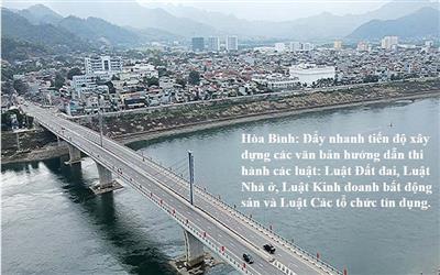 Hòa Bình: Đẩy nhanh tiến độ xây dựng các văn bản hướng dẫn thi hành các Luật có liên quan đến Luật Đất đai