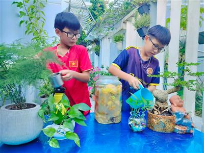 Hòa cùng lối sống xanh