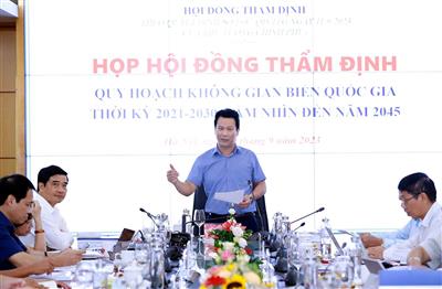 Hội đồng thẩm định nhất trí thông qua Quy hoạch không gian biển quốc gia thời kỳ 2021-2030, tầm nhìn đến năm 2050