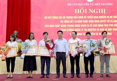 Hội nghị Sơ kết công tác 6 tháng đầu năm, triển khai nhiệm vụ trọng tâm 6 tháng cuối năm 2023 ngành TN&MT