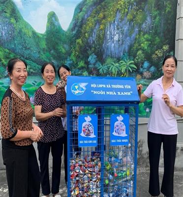 Hội phụ nữ xã Trường Yên: Ra mắt “ngôi nhà xanh”