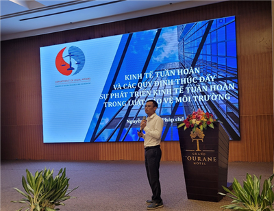 Hội thảo phổ biến thực hiện quy định trách nhiệm mở rộng của nhà sản xuất, nhập khẩu (EPR) theo quy định của Luật Bảo vệ môi trường