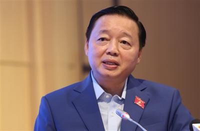 Hôm nay Bộ trưởng Tài nguyên và Môi trường Trần Hồng Hà trả lời chất vấn