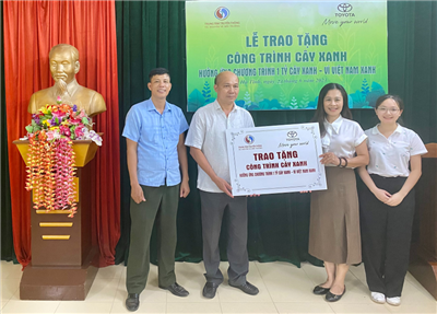 Hơn 11.000 cây xanh được trồng tại Hà Tĩnh và An Giang