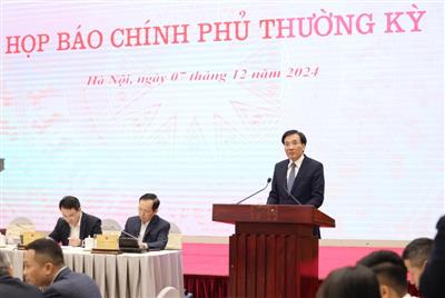 Họp báo Chính phủ thường kỳ tháng 11: KTXH 11 tháng đạt nhiều kết quả quan trọng
