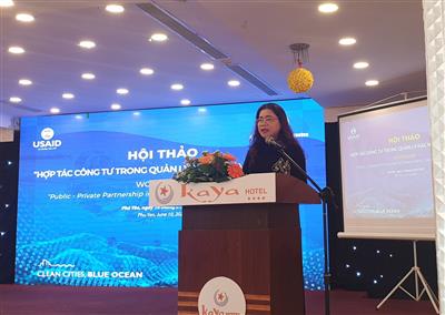 Hợp tác công tư hướng đến giảm rác thải nhựa đại dương