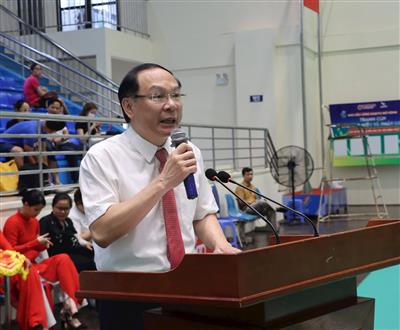 Khai mạc Giải thể thao chào mừng 20 năm Ngày thành lập Bộ TN&MT