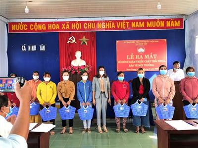Khánh Hòa: Lễ ra mắt mô hình tự quản về giảm thải chất thải nhựa, bảo vệ môi trường