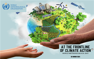 Ngày Khí tượng thế giới 23/3/2024: Khí tượng thủy văn tiên phong trong ứng phó biến đổi khí hậu