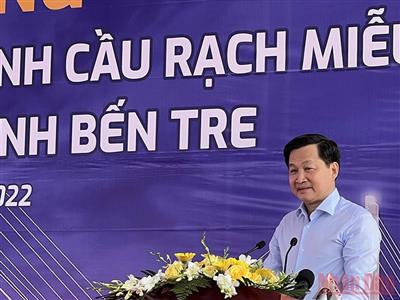 Khởi công xây dựng cầu Rạch Miễu 2